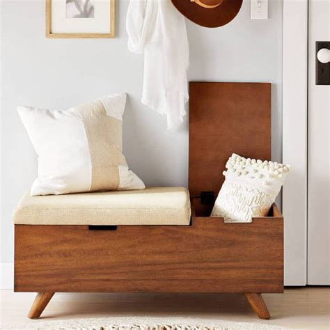 Modern Entryway Bench Storage