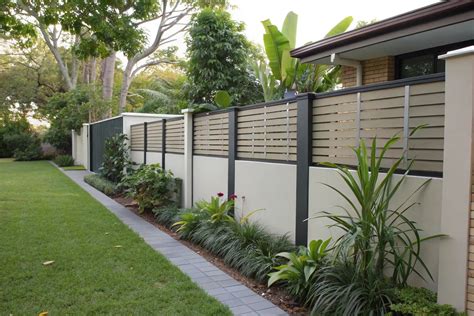 modern fence