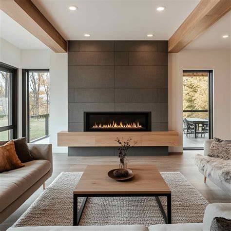 modern fireplace design