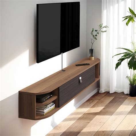 Modern Floating Shelf Under Tv