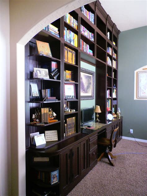 modern full wall bookshelves
