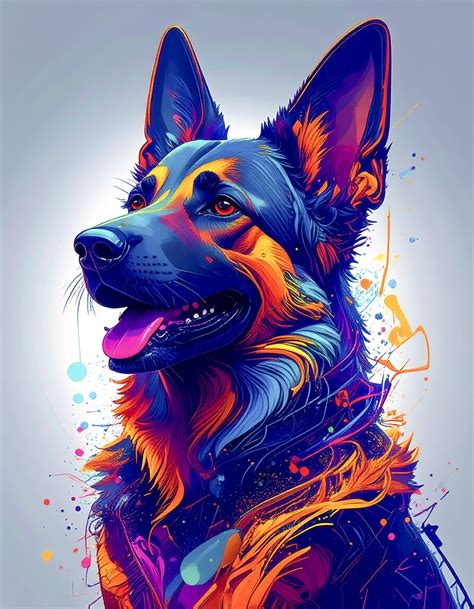 modern german shepherd