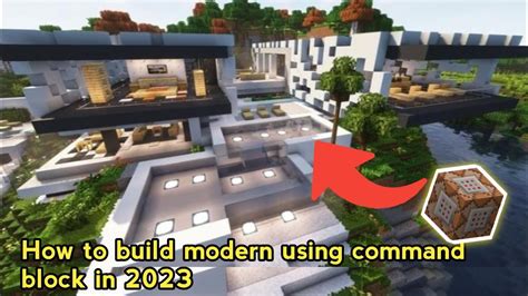 Modern House Command For Minecraft Pe