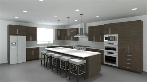 Modern Kitchen Cabinets Revit