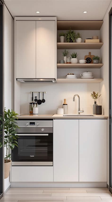 Modern Kitchen Styling With Compact Features - gambar utama