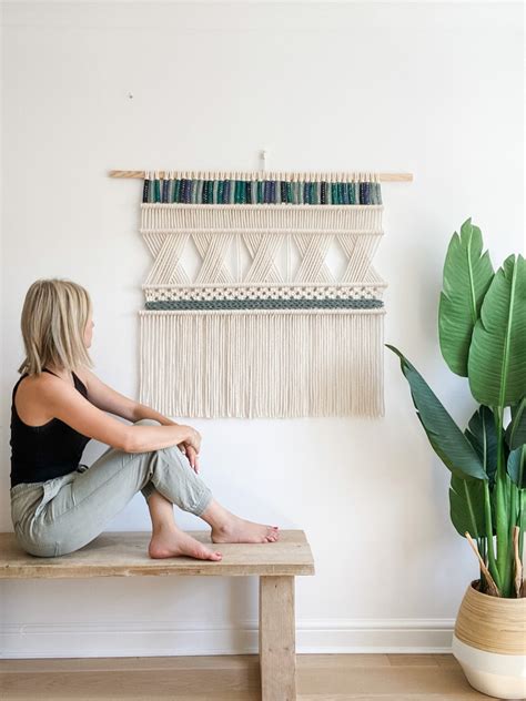 Modern Macrame Wall Hanging