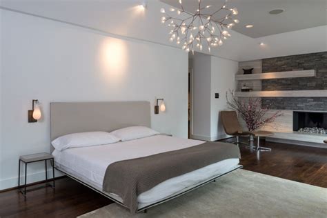Modern Master Bedroom Lighting