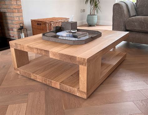 Modern Oak Coffee Table
