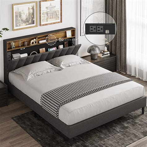 Modern Queen Bed Platform