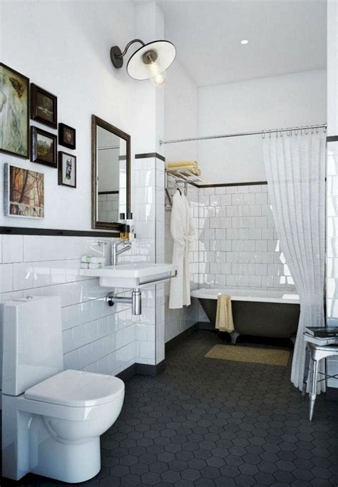 modern retro bathroom design