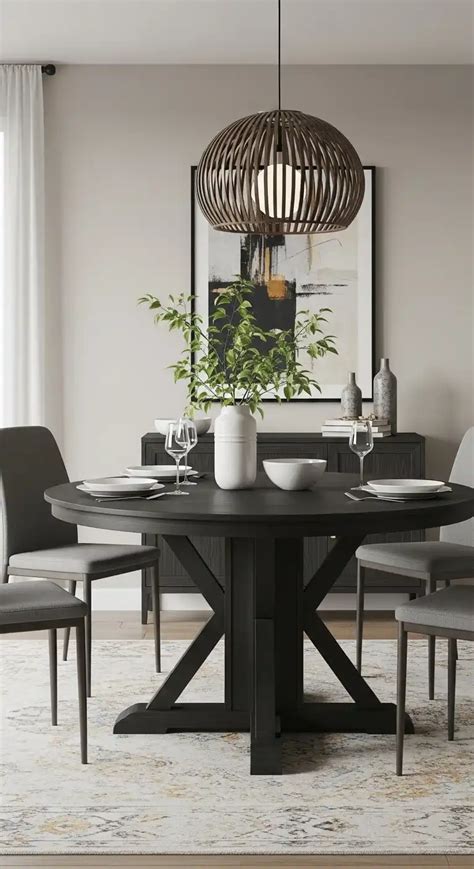 Modern Round Dining Table Styles