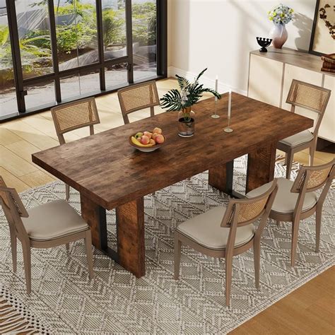 Modern Rustic Dining Table Set