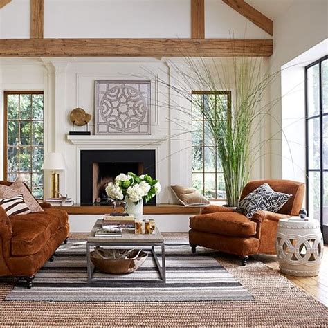 Rustic But Modern Living Room