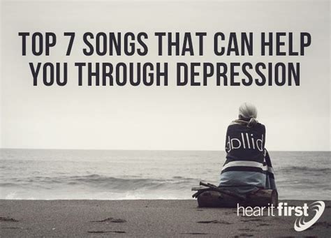 modern songs about dealing with depression