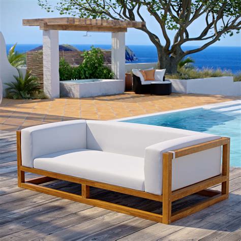modern teak outdoor furniture design