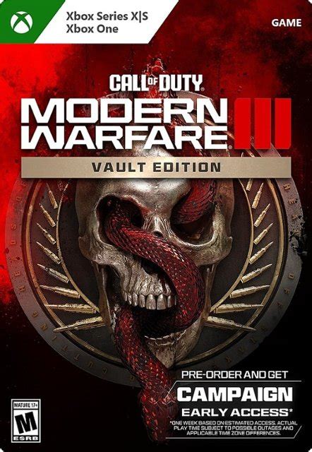 modern warfare 3 vault edition xbox series x