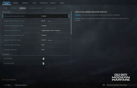 Modern Warfare Fps Settings