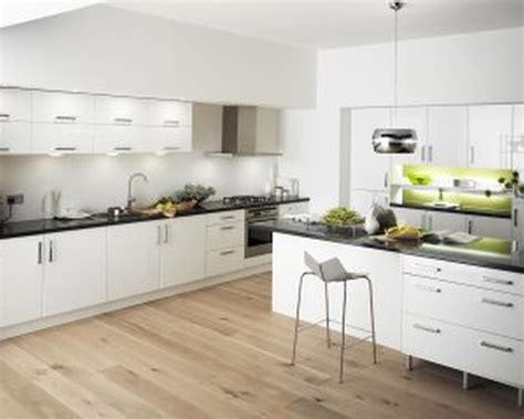 Modern White Cabinets