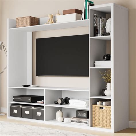 Modern White Wall Unit