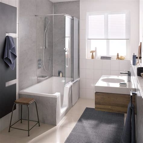 HSK Badewanne mit Tür DuschBadewanne 170 x 75 Design in Bad