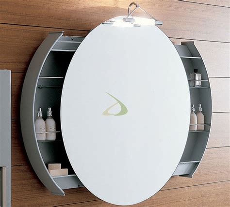 moderno specchio contenitore bagno design