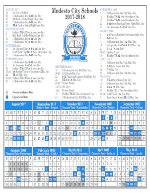 Modesto City Schools Calendar 2024