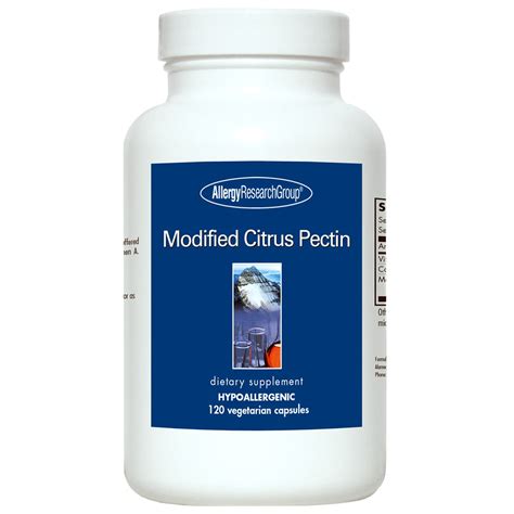 modified citrus pectin capsules