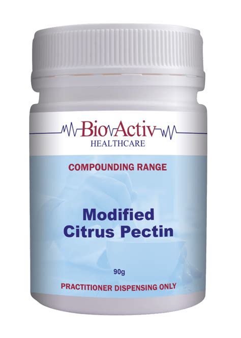 Modified Citrus Pectin Supplement