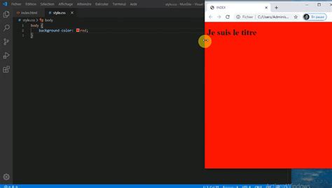 Tutoriel Adobe Dreamweaver 4 Comment modifier la couleur de fond de la