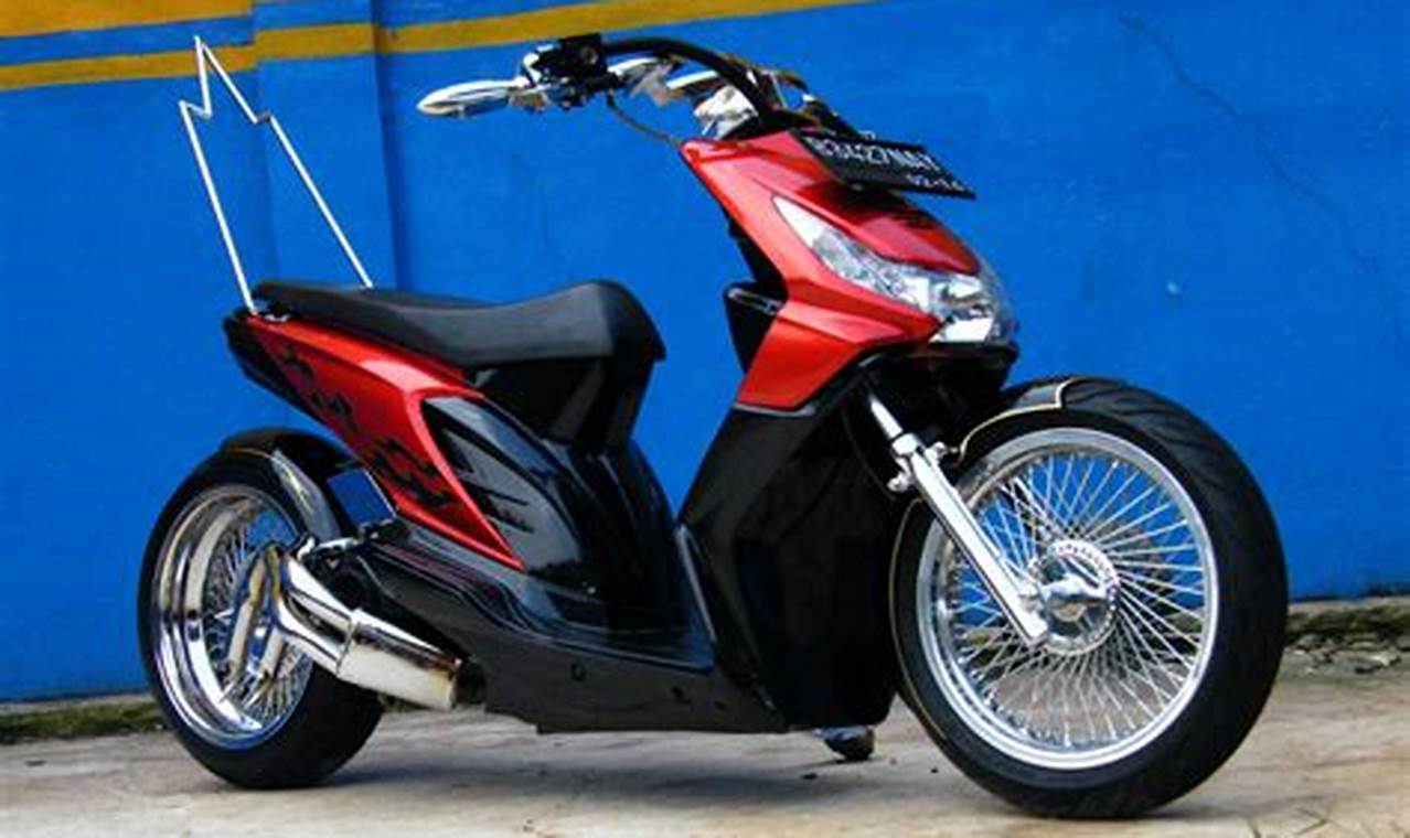 modifikasi motor honda beat