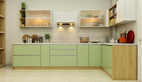 Home Modular Kitchen Contemporary Kitchen Designer Cromatica