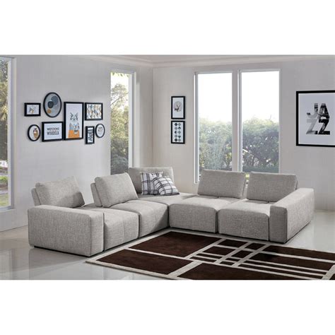 New Modular Sectional Sofa With Adjustable Backrests New Ideas