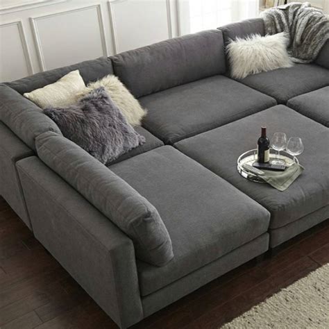 New Modular Sectional Sofa With Ottoman With Low Budget