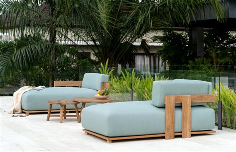 Convene Modular Rattan Outdoor Patio Chaise Lounge w/ Cushions