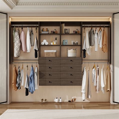 Modular Closet Systems With Drawers