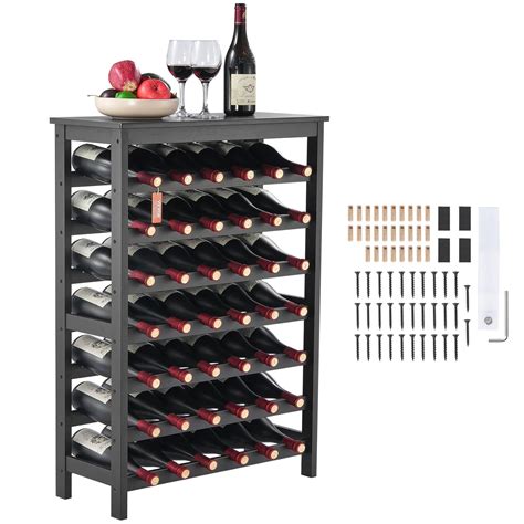 Modular Wine Rack Black