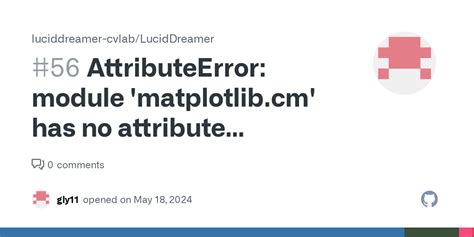 module 'matplotlibcm' has no attribute 'get_cmap'