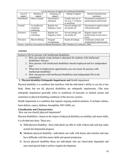 Module Of Inclusiveness