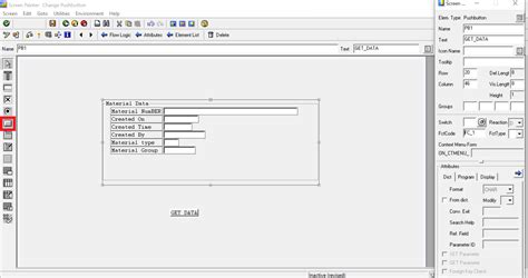 Module Pool Program To Display Material Details
