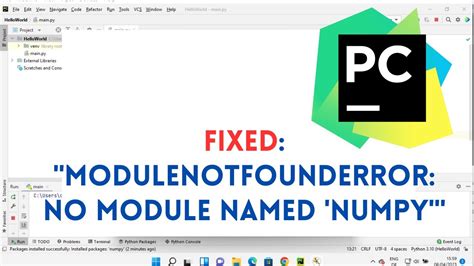 modulenotfounderror no module named 'numpy_corenumeric'