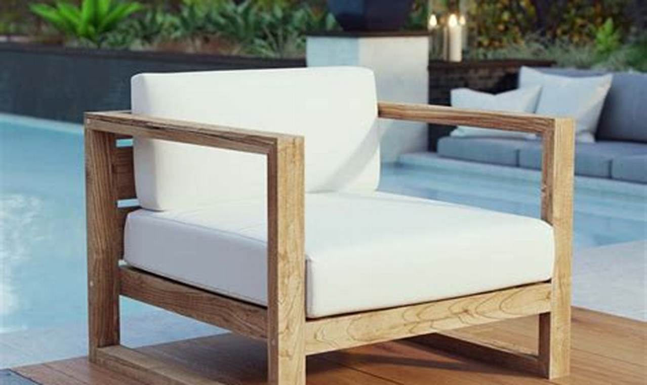 modway outdoor teak furniture