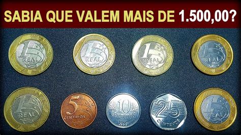 moedas do brasil e seus valores