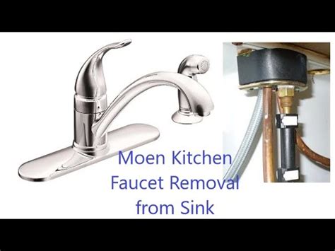 Moen Kitchen Faucet Disassembly