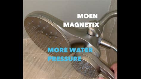 Moen Shower Head Pressure Increase