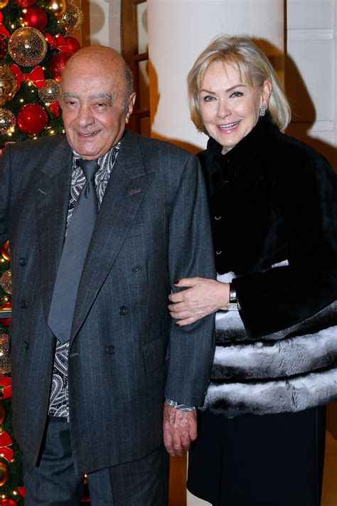 mohamed al fayed wife and kids