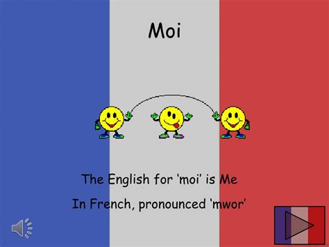 moi meaning in french