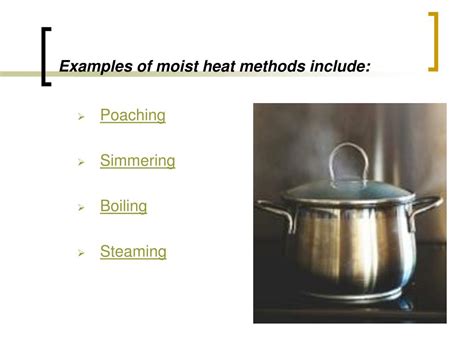 Moist Heat Method Examples Dishes