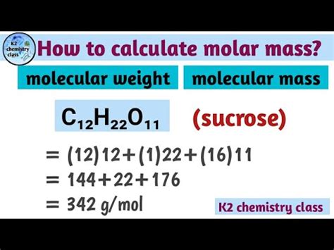 mol weight of sucrose