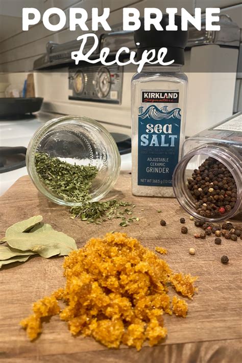 Molasses Brine For Pulled Pork