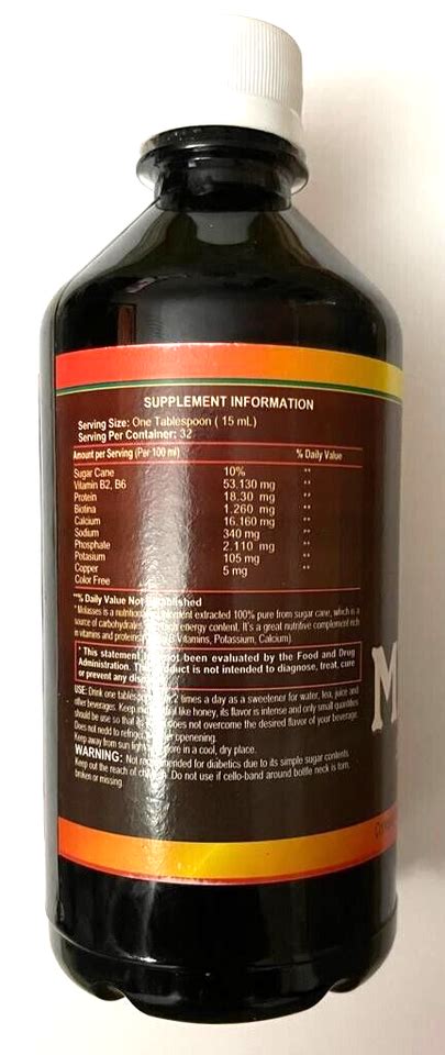 Molasses Vitamin